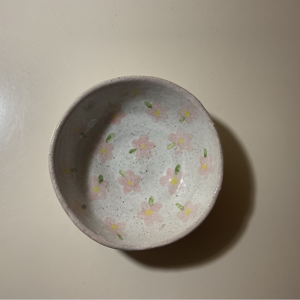 Floral Ceramic Bowl
